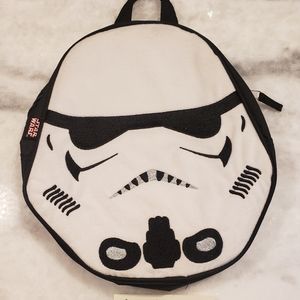Storm trooper mini backpack never used!